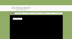 Desktop Screenshot of juliarutland.com